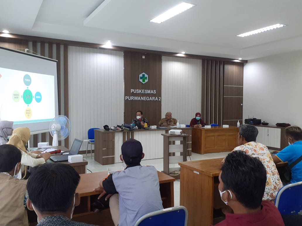 Finalisasi Kegiatan Surveilans Faktor Risiko Penyakit Bersumber Air Melalui Sumber Air Minum Masyarakat di Kabupaten Banjarnegara Tahun 2022